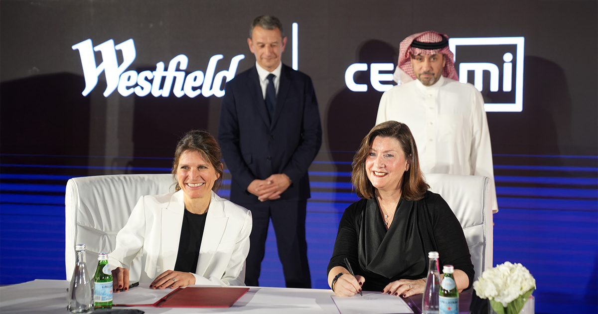 Cenomi Centers and Unibail-Rodamco-Westfield executives sign a landmark partnership agreement in Riyadh, marking a new era for retail and lifestyle development in Saudi Arabia