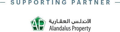 Logo of Alandalus Property, a supporting partner.