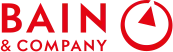 Bain & Company logo in red.