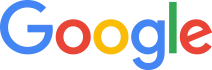 Google logo wordmark in blue, red, yellow, and blue letters