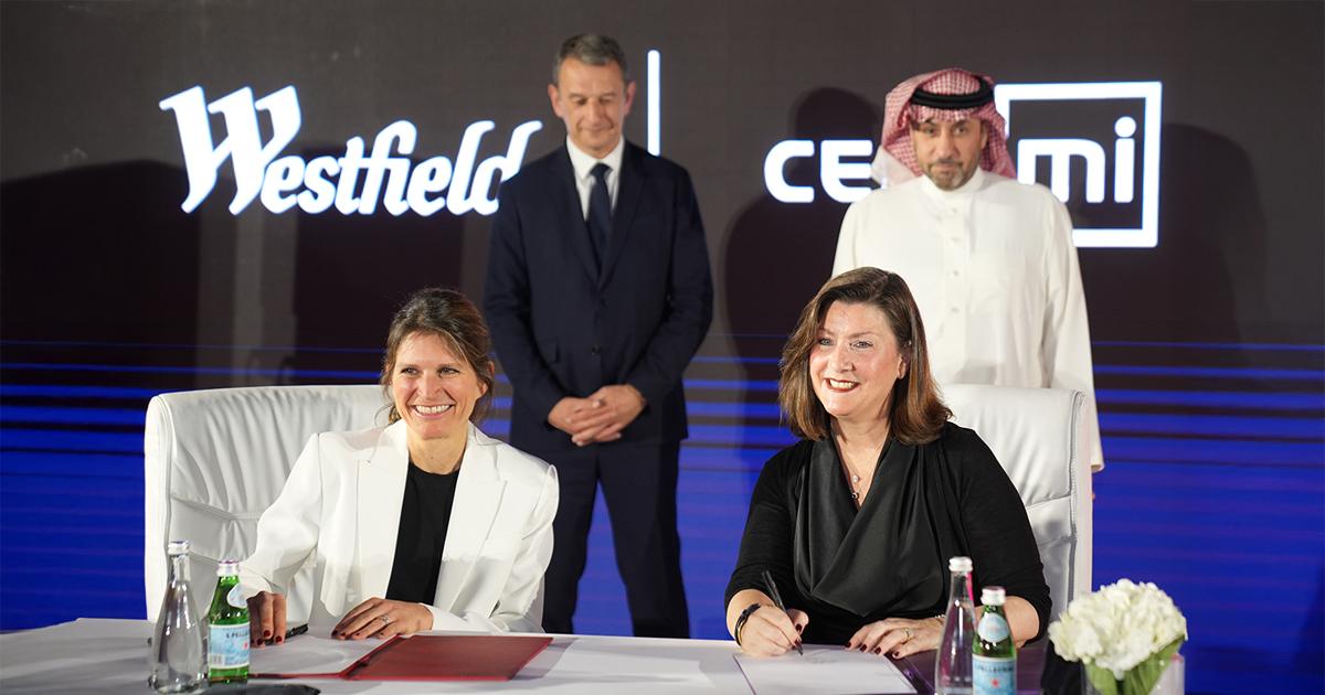 Cenomi Centers and Unibail-Rodamco-Westfield executives sign a landmark partnership agreement in Riyadh, marking a new era for retail and lifestyle development in Saudi Arabia